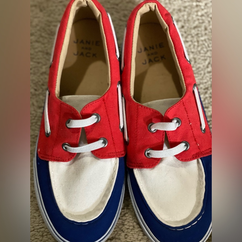 Janie and jack boy boat shoe